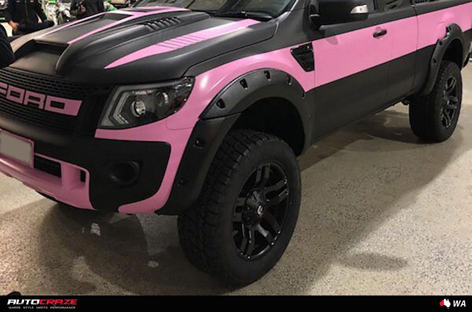 FORD RANGER PUMP MATTE BLACK